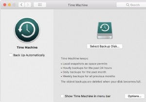 คำแนะนำเกี่ยวกับวิธีการสำรองข้อมูล Mac ไปยังฮาร์ดไดรฟ์ภายนอก