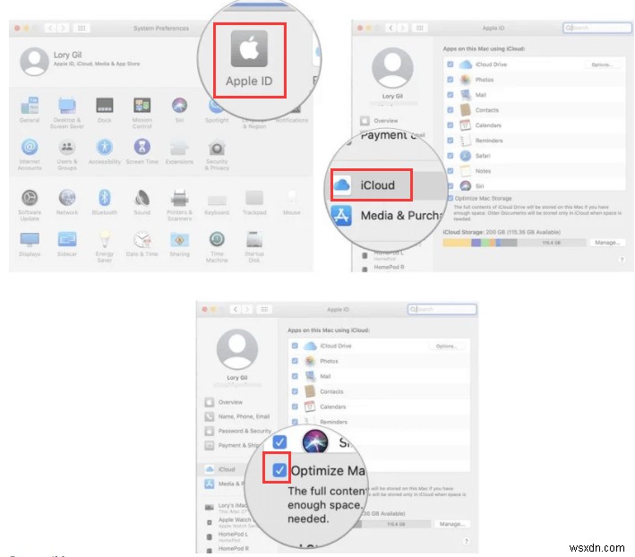 คำแนะนำเกี่ยวกับวิธีปิดพื้นที่เก็บข้อมูล Mac ที่ปรับให้เหมาะสม