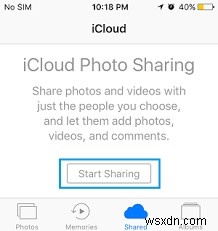 คำแนะนำง่ายๆ เกี่ยวกับวิธีการแชร์รูปภาพบน iCloud 