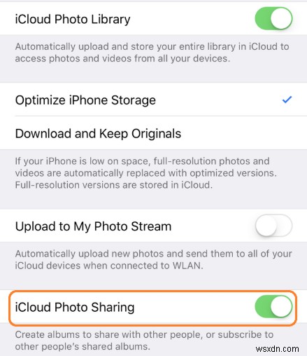 คำแนะนำง่ายๆ เกี่ยวกับวิธีการแชร์รูปภาพบน iCloud 