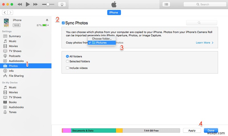 วิธีถ่ายโอนรูปภาพจาก Mac ไปยัง iPhone โดยไม่ต้องใช้ iTunes