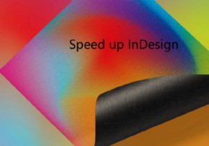 วิธีเพิ่มความเร็ว InDesign บน Mac 