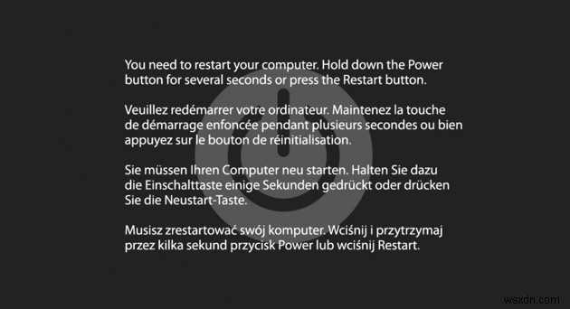 คู่มือการแก้ไขปัญหา Kernel Panic บน Mac Error