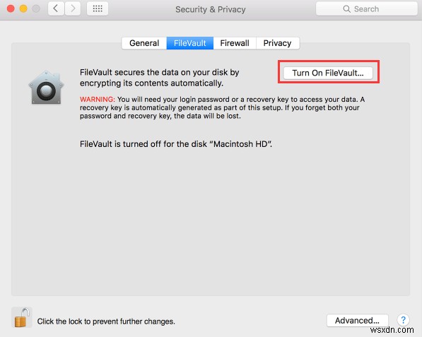 การเข้ารหัสดิสก์ FileVault คืออะไรและจะใช้งานอย่างไรบน Mac 