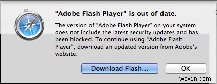Flash Player ล้าสมัยบน Mac:จะปิดการใช้งานได้อย่างไร? 