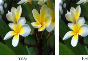 การเปรียบเทียบความละเอียด:720P, 1080P, 4K และ 8K