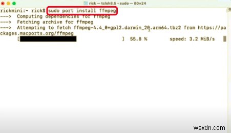 วิธีการติดตั้ง FFMPEG บน Mac อย่างรวดเร็วและง่ายดาย 