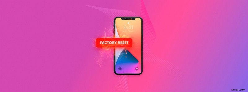 วิธีการกู้คืนข้อมูลหลังจากรีเซ็ตเป็นค่าจากโรงงานบน iPhone