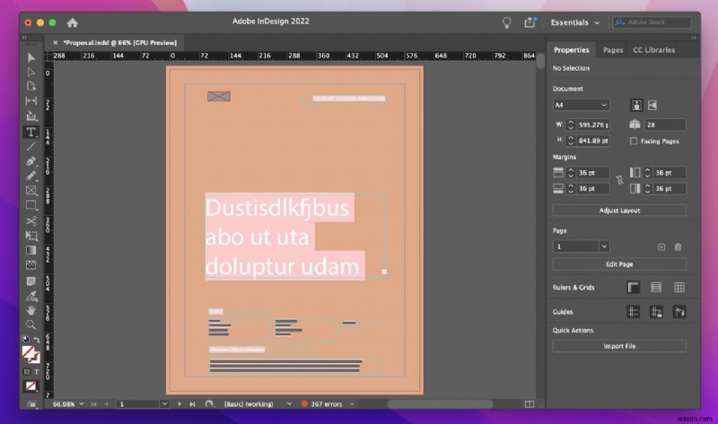 วิธีการกู้คืนไฟล์ InDesign ที่ไม่ได้บันทึก/ลบบน Mac 