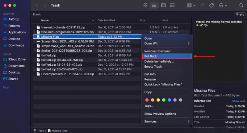 วิธีการกู้คืนไฟล์เดสก์ท็อปที่หายไปบน Mac:วิธีการทั้งหมด 