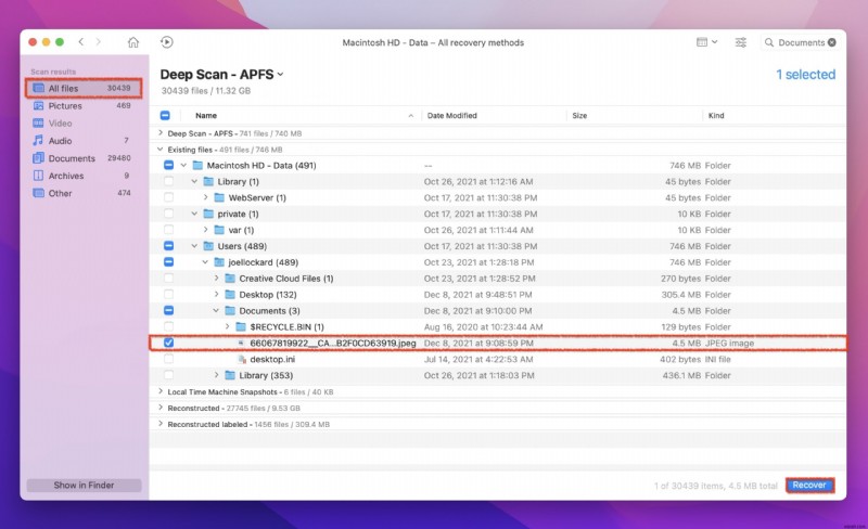 โฟลเดอร์เอกสารหายไปจาก Mac:ฉันต้องทำอย่างไร 