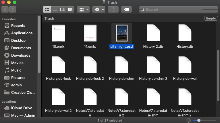 วิธีการกู้คืนไฟล์ Photoshop ที่ไม่ได้บันทึก (PSD) บน Mac 