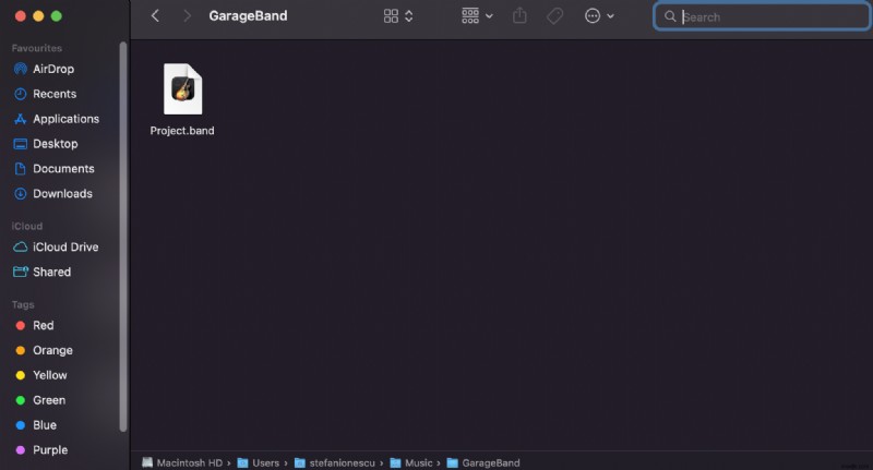 วิธีการกู้คืนโปรเจ็กต์ GarageBand ที่ถูกลบบน Mac (คำแนะนำอย่างง่าย) 