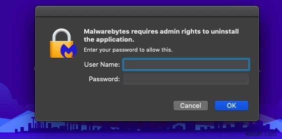 วิธีถอนการติดตั้ง Malwarebytes บน Mac