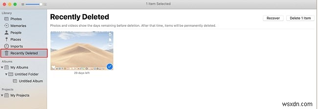 วิธีกู้คืนรูปภาพที่ถูกลบบน MacBook