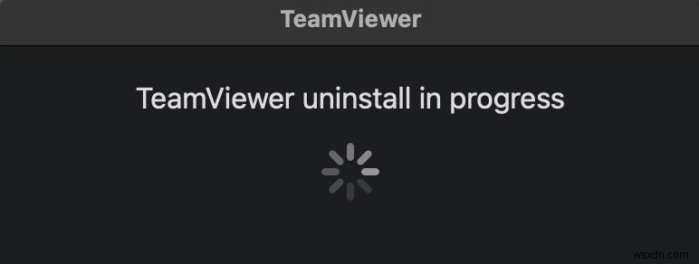 วิธีถอนการติดตั้ง TeamViewer บน Mac