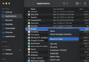 วิธีถอนการติดตั้ง Firefox บน Mac