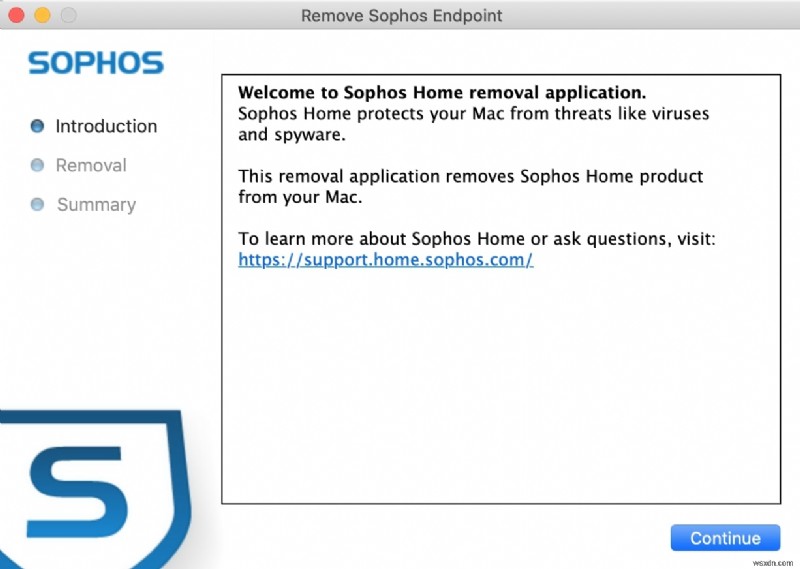 วิธีถอนการติดตั้ง Sophos บน Mac