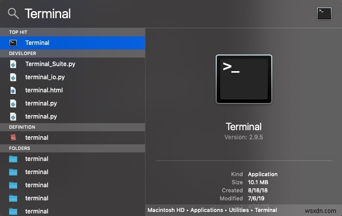 วิธีถอนการติดตั้ง MySQL บน Mac