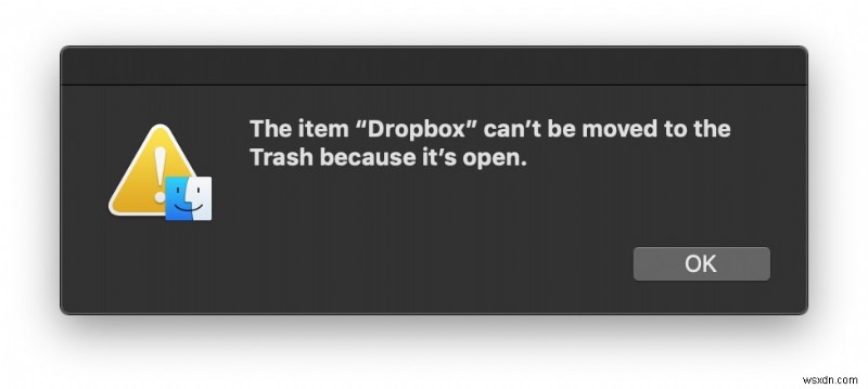 วิธีถอนการติดตั้ง Dropbox บน Mac