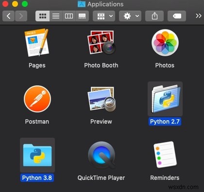 วิธีถอนการติดตั้ง Python บน Mac