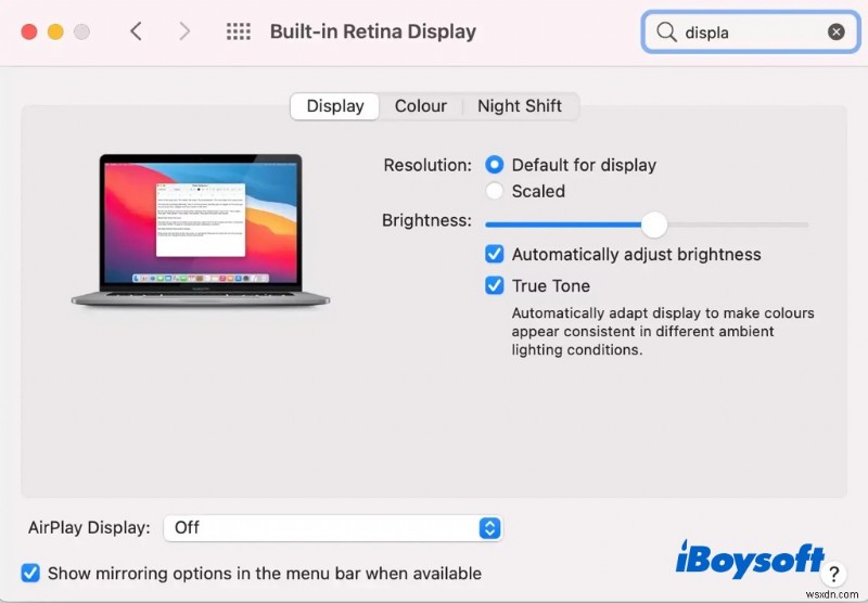 ข้อความแสดงข้อผิดพลาด หน้าจอของคุณกำลังถูกสังเกตบนหน้าจอล็อก Mac