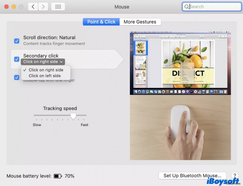 วิธีการคลิกขวาบน Mac โดยใช้ Magic Mouse, Trackpad หรือ Keyboard