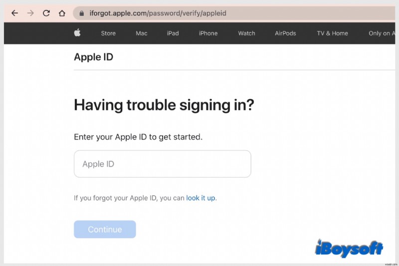 จะทำอย่างไรถ้าคุณลืมรหัสผ่าน Apple ID ของคุณ