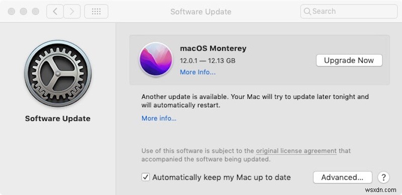 วิธีการดาวน์โหลดและอัปเดตเป็น macOS Monterey