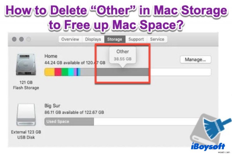 วิธีการลบไฟล์ iOS บน Mac เพื่อเพิ่มพื้นที่เก็บข้อมูล Mac?