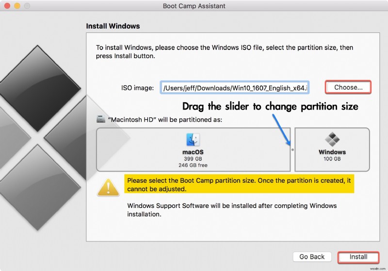 วิธีการติดตั้ง Windows 10 บน Mac ด้วยผู้ช่วย Boot Camp
