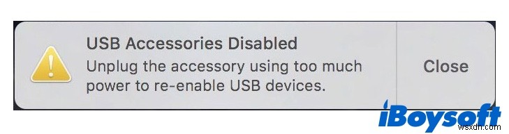 [21 แก้ไข] เหตุใด Mac จึงบอกว่าอุปกรณ์ USB ถูกปิดใช้งานในปี 2022