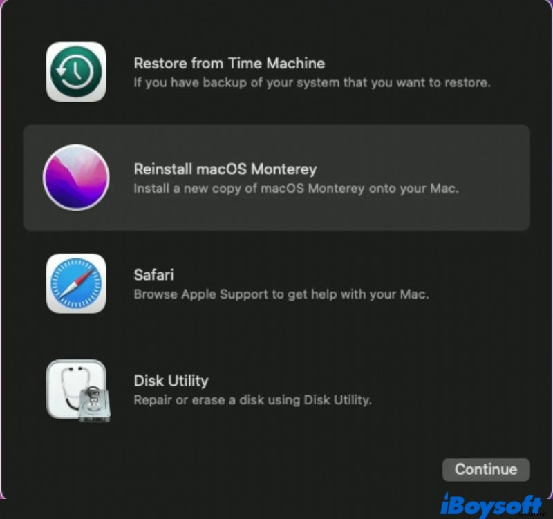 วิธีถอนการติดตั้ง macOS Ventura Beta และดาวน์เกรดเป็น macOS Monterey