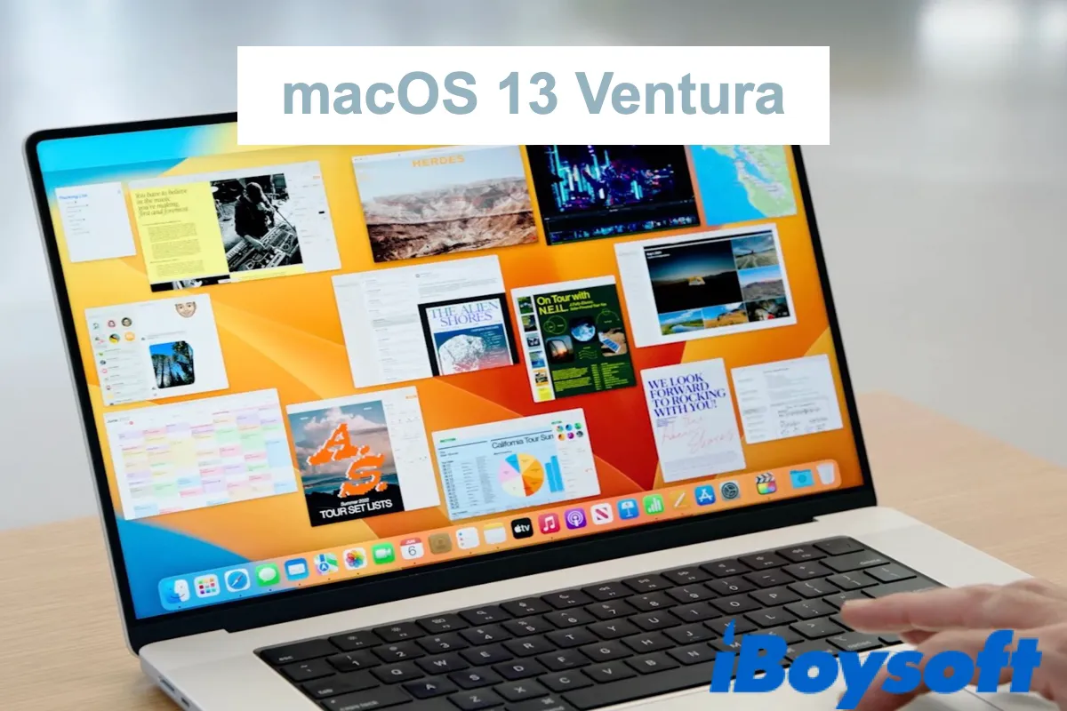 วิธีการดาวน์เกรด macOS Ventura เป็น Monterey โดยไม่สูญเสียข้อมูล