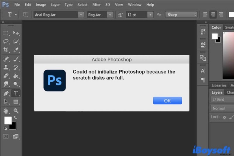 Photoshop Scratch Disk เต็มใน Mac ลองใช้วิธีแก้ปัญหาเหล่านี้