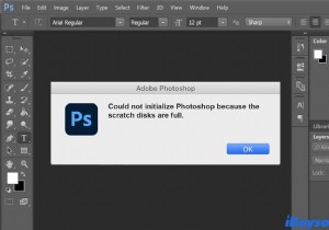 Photoshop Scratch Disk เต็มใน Mac ลองใช้วิธีแก้ปัญหาเหล่านี้