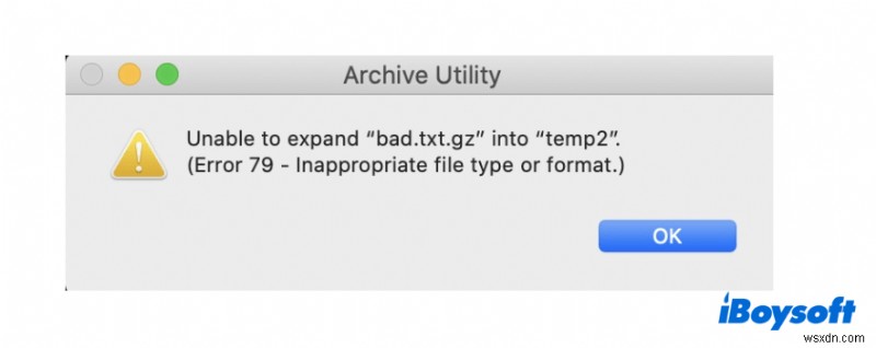 วิธีแก้ไขไม่สามารถขยาย Zip บน Mac Error (คู่มือ 2022)