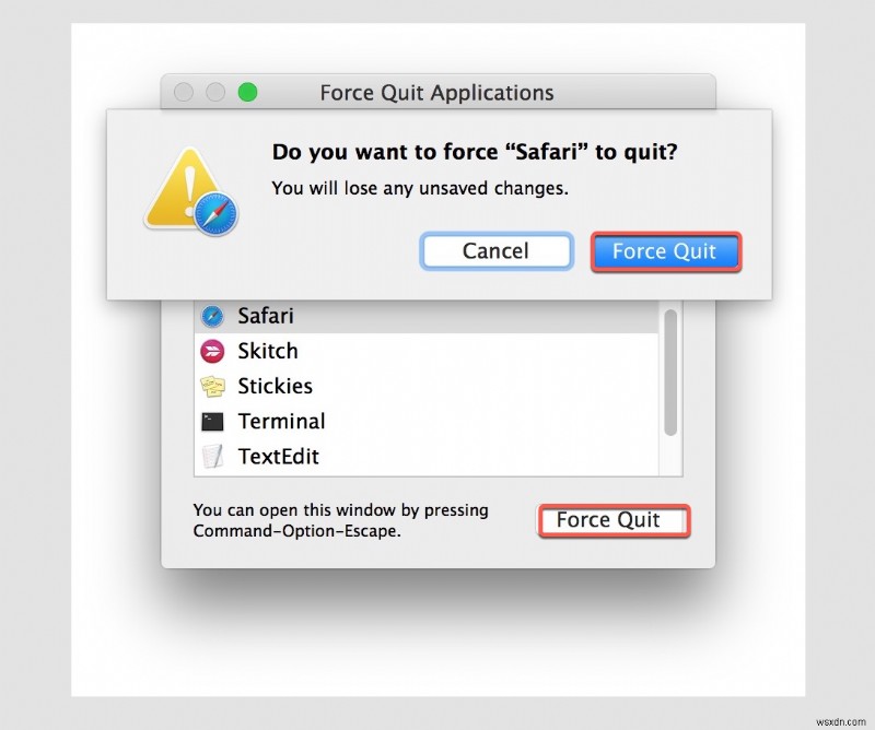 วิธีบังคับให้ออกจาก Mac เพื่อปิดแอปพลิเคชันที่ไม่ตอบสนอง