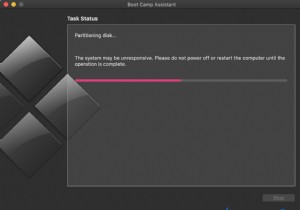 วิธีแก้ไข Boot Camp ที่ค้างอยู่บนดิสก์ที่แบ่งพาร์ติชั่น