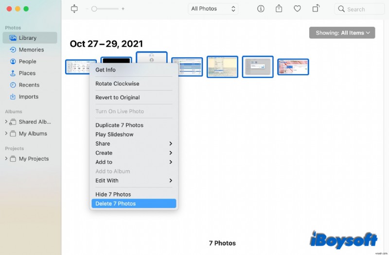 [ง่าย]วิธีการลบรูปภาพจาก MacBook Air/Pro