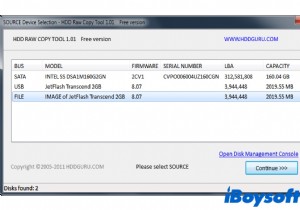 วิธีการใช้ HDD Raw Copy Tool? (รวมทางเลือกฟรี)