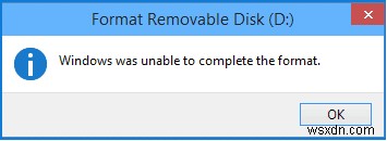 ไม่สามารถฟอร์แมตการ์ด SD บน Windows ได้ เหตุใดและจะแก้ไขอย่างไร