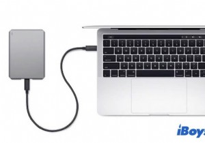วิธีใช้ฮาร์ดไดรฟ์ภายนอกบน Mac