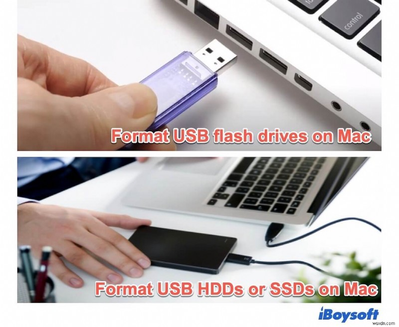 วิธีการฟอร์แมตไดรฟ์ USB บน Mac สำหรับทั้ง Mac และ PC