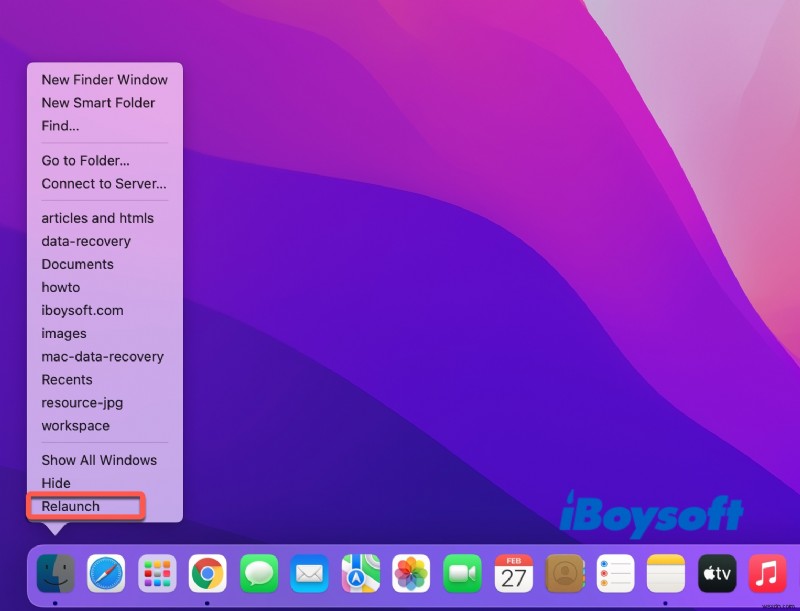 [5 วิธี] วิธีหยุดการทำงานของ Finder บน Mac