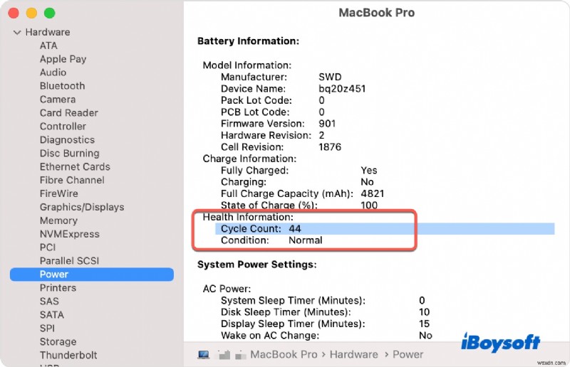 แก้ไข MacBook Air/MacBook Pro/MacBook ปิดเมื่อถอดปลั๊ก