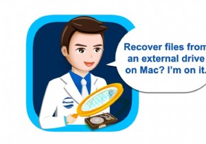 วิธีการกู้คืนไฟล์จากฮาร์ดไดรฟ์ภายนอกบน Mac?