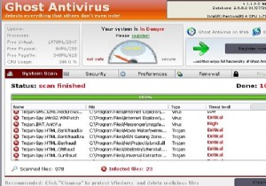 การกำจัด Ghost Antivirus – วิธีลบ Ghost Antivirus จากพีซีของคุณ