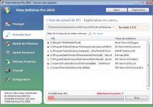 ลบ Vista Antivirus 2010 – คำแนะนำการกำจัดสำหรับสปายแวร์นี้