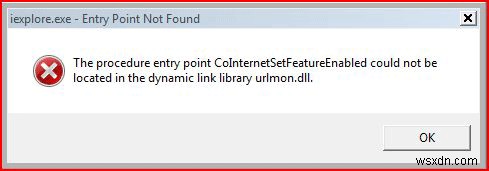 วิธีการแก้ไขข้อผิดพลาด Urlmon.dll